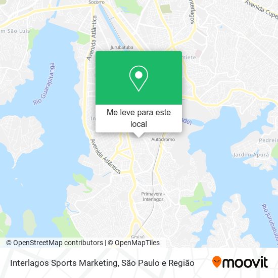 Interlagos Sports Marketing mapa