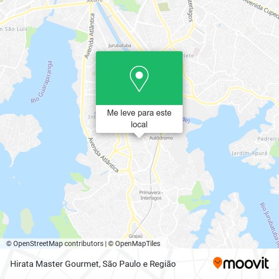 Hirata Master Gourmet mapa
