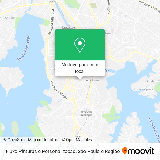 Fluxo Pinturas e Personalização mapa