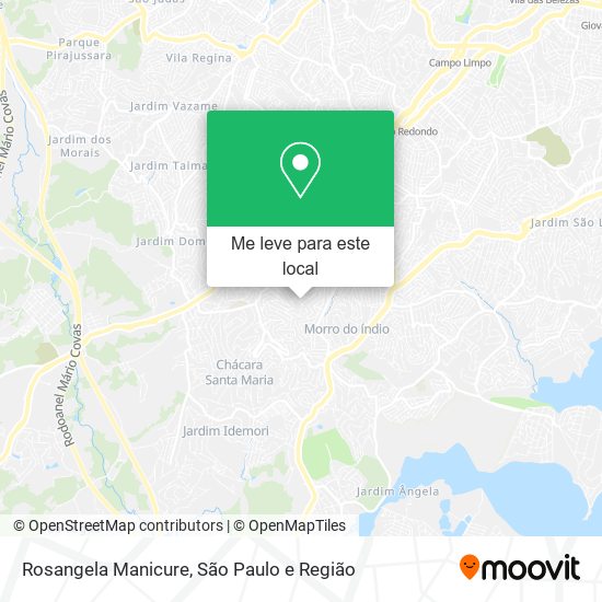 Rosangela Manicure mapa