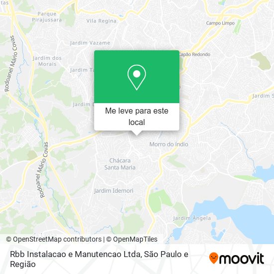 Rbb Instalacao e Manutencao Ltda mapa