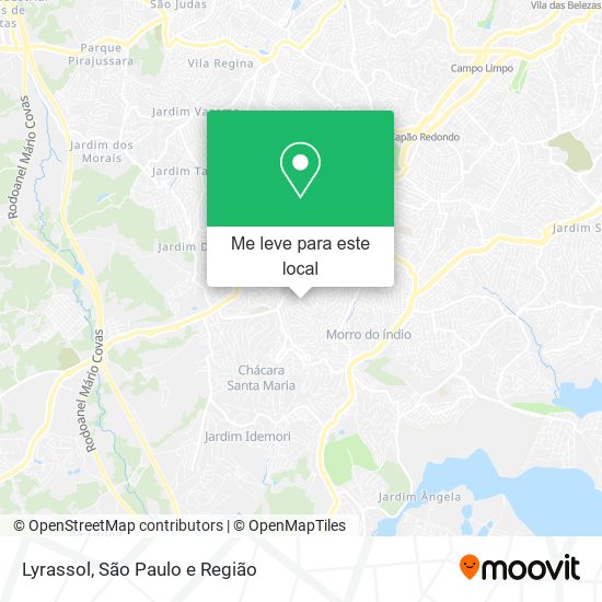 Lyrassol mapa