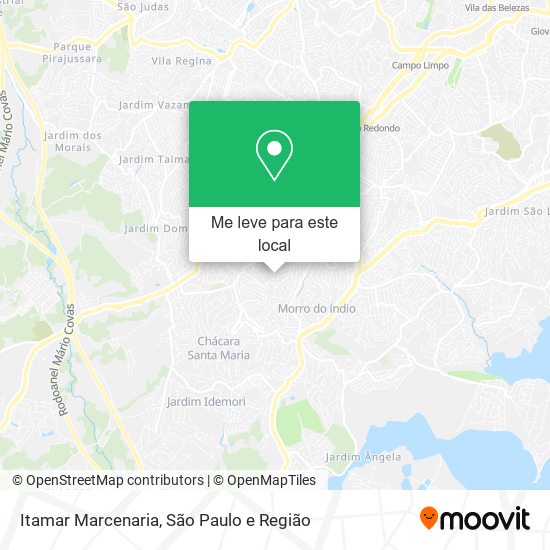 Itamar Marcenaria mapa