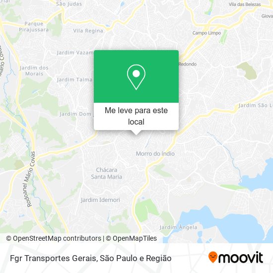 Fgr Transportes Gerais mapa