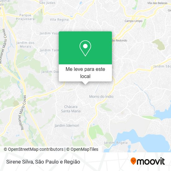 Sirene Silva mapa