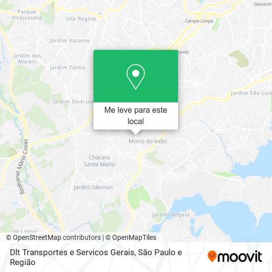 Dlt Transportes e Servicos Gerais mapa