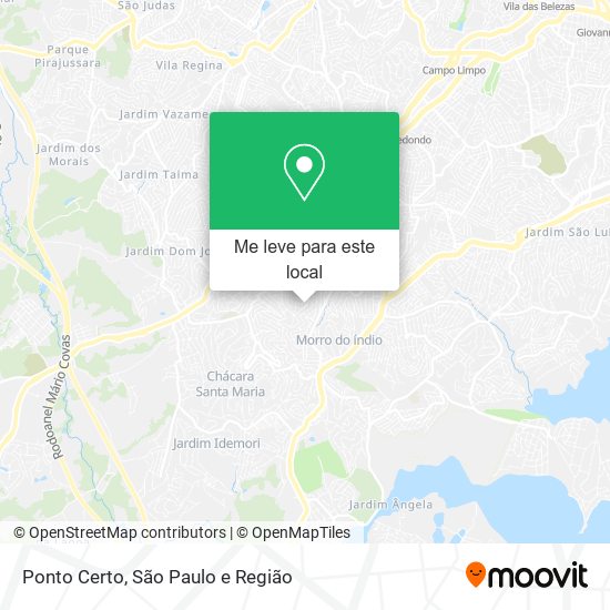 Ponto Certo mapa