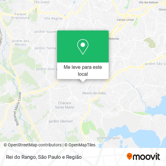 Rei do Rango mapa