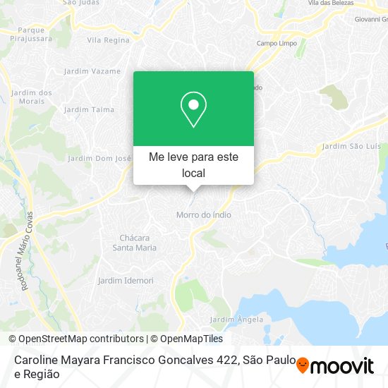 Caroline Mayara Francisco Goncalves 422 mapa
