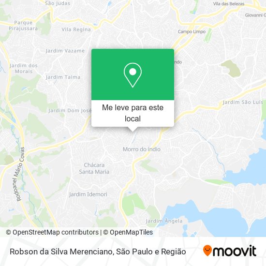 Robson da Silva Merenciano mapa