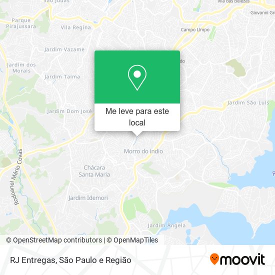 RJ Entregas mapa