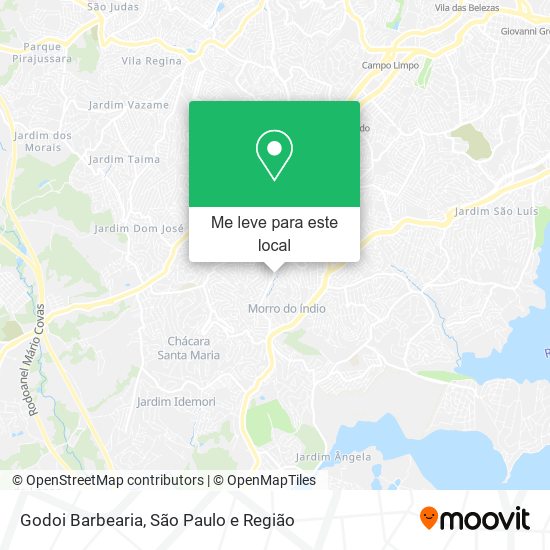 Godoi Barbearia mapa