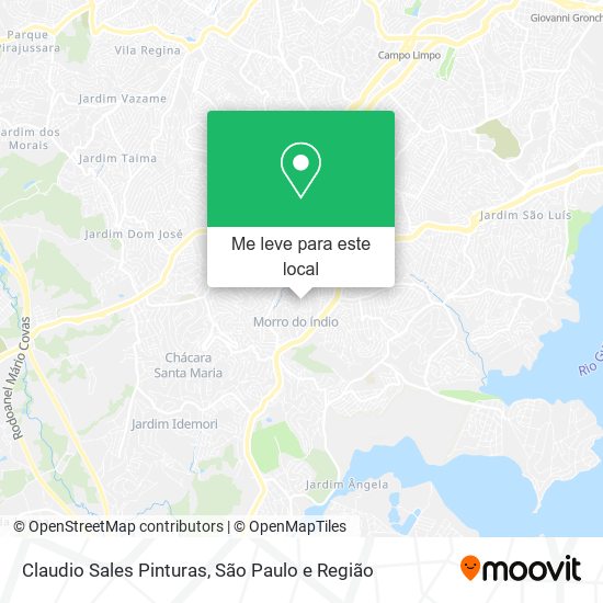 Claudio Sales Pinturas mapa