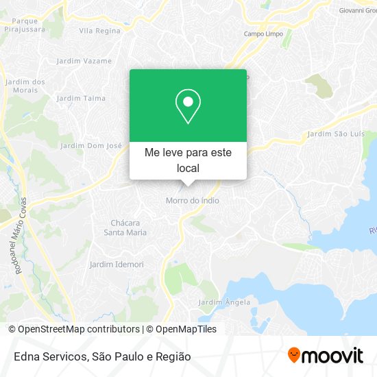 Edna Servicos mapa