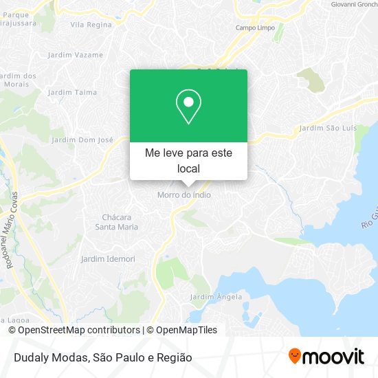 Dudaly Modas mapa