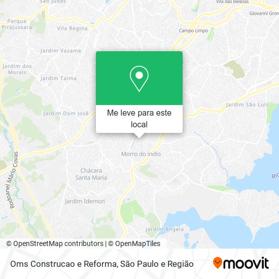 Oms Construcao e Reforma mapa