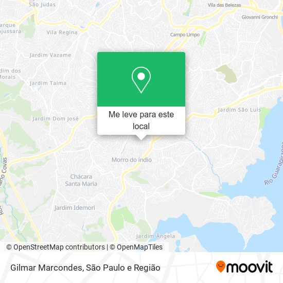 Gilmar Marcondes mapa