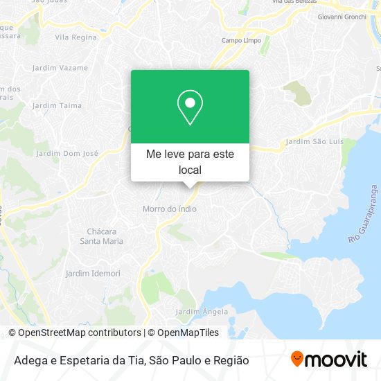 Adega e Espetaria da Tia mapa