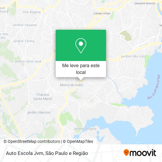 Auto Escola Jvm mapa