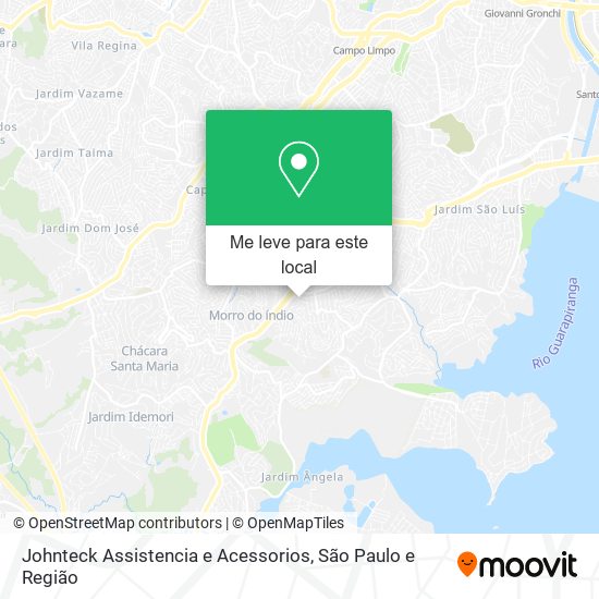 Johnteck Assistencia e Acessorios mapa