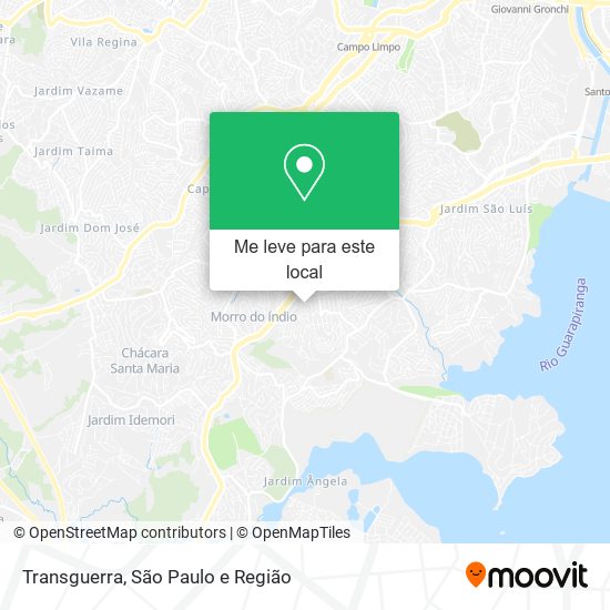 Transguerra mapa