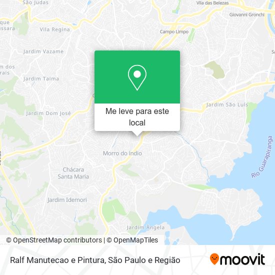 Ralf Manutecao e Pintura mapa