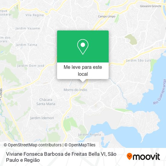 Viviane Fonseca Barbosa de Freitas Bella VI mapa