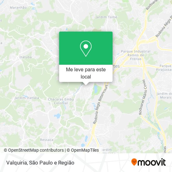 Valquiria mapa