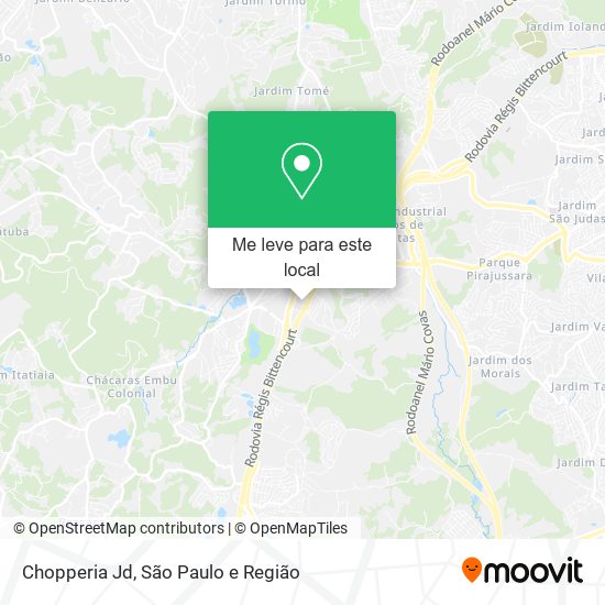 Chopperia Jd mapa