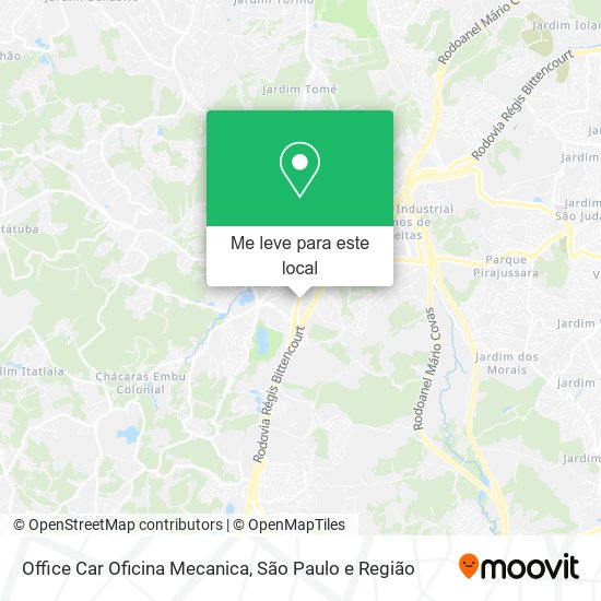 Office Car Oficina Mecanica mapa