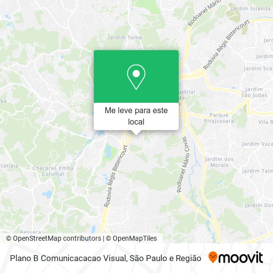 Plano B Comunicacacao Visual mapa