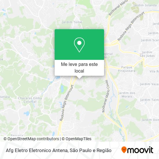 Afg Eletro Eletronico Antena mapa