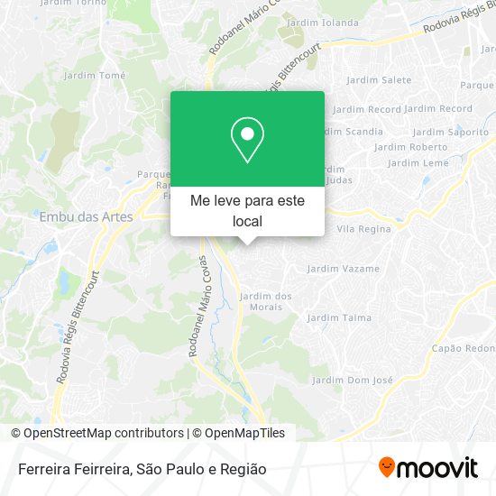 Ferreira Feirreira mapa