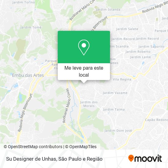 Su Designer de Unhas mapa