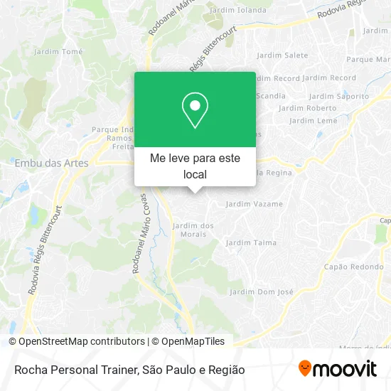 Rocha Personal Trainer mapa