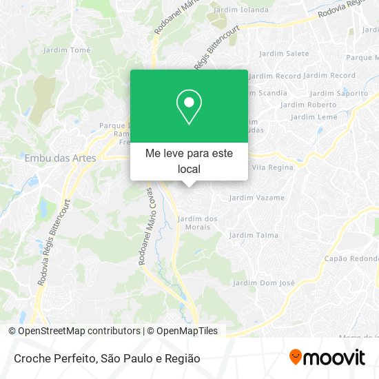 Croche Perfeito mapa