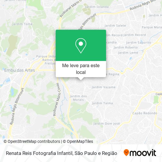 Renata Reis Fotografia Infantil mapa