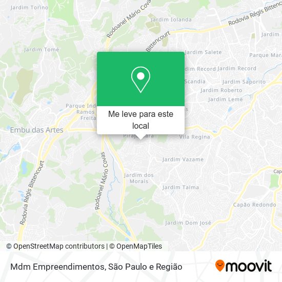 Mdm Empreendimentos mapa