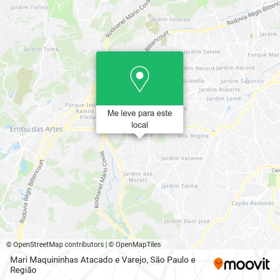 Mari Maquininhas Atacado e Varejo mapa