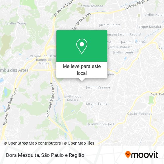Dora Mesquita mapa