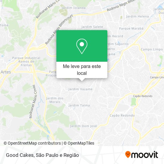 Good Cakes mapa
