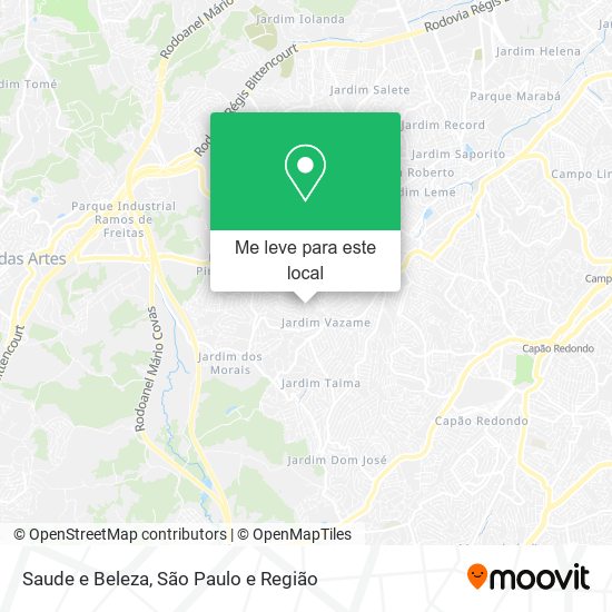 Saude e Beleza mapa