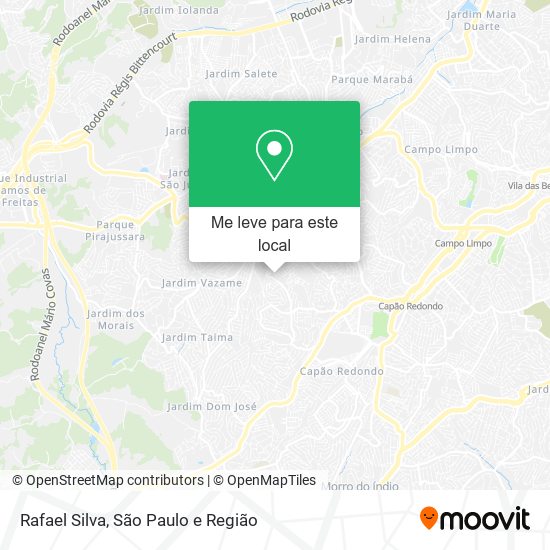 Rafael Silva mapa