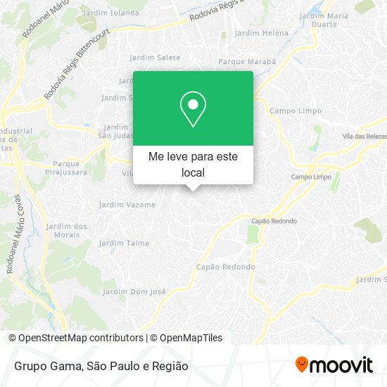 Grupo Gama mapa