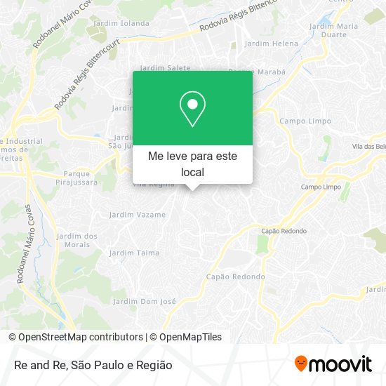 Re and Re mapa