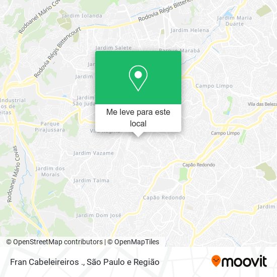 Fran Cabeleireiros . mapa