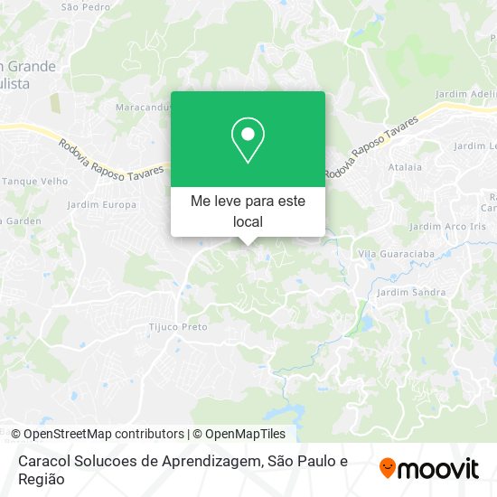 Caracol Solucoes de Aprendizagem mapa