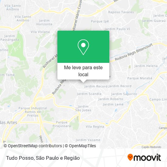 Tudo Posso mapa