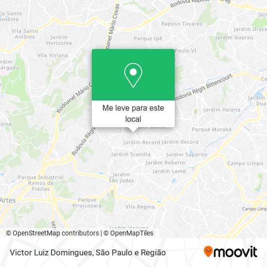 Victor Luiz Domingues mapa