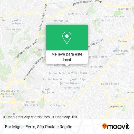 Bar Miguel Ferro mapa